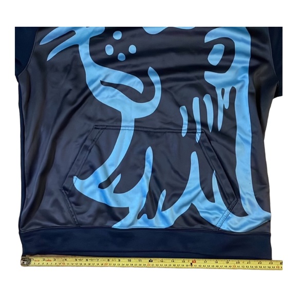 Kobe unisex Blue sports wear pullover hoodie size : Large no string - Picture 6 of 9